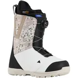 BURTON Moto Boa Boot 2025 black/white/snowfall camo - 42.5
