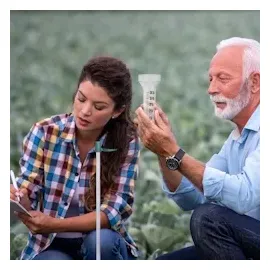 Relaxdays Regenmesser 2er Set, mit Halterung, Niederschlagsmesser Garten, Skala 35 mm/m2, Kunststoff, transparent/grün