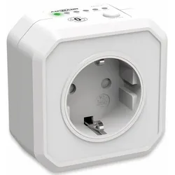 ANSMANN Zeitschaltuhr AES1, Steckdose mit ZeroWatt Technologie