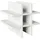 Phoenix Group AG Fortuna Weinregal 34 x 34 x 33,4 cm Weiß