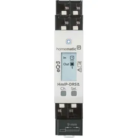 Homematic IP Schaltaktor für Hutschienenmontage 1-fach
