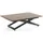 WFL GROUP Axen Braun Eiche 120-160 x 80 x 38-75 cm