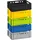 Buri Aufbewahrungsbox Fleischkiste E2 60 x 40 x 20 cm 5-tlg. bunt