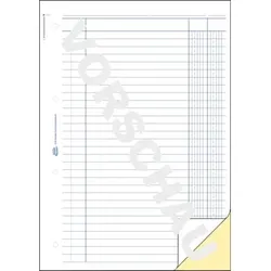 Buchungsdurchschreibebuch A4 2x40Blatt selbstdurchschreibend