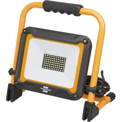 Mobiler LED Strahler JARO 5050 M / LED Baustrahler für außen IP65 (50W mit 5m Kabel, Schnellspannverschluss)