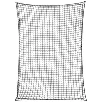 VidaXL Anhängernetz mit Gummiseil Schwarz 3,5x2,5 m PP