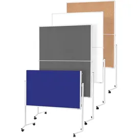 Magnetoplan Moderationswand 1200 x 1500 cm braun