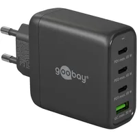 goobay Multiport-Schnellladegerät (68 W) schwarz