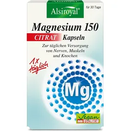Alsiroyal Magnesium 150 Citrat Kapseln 30 St.