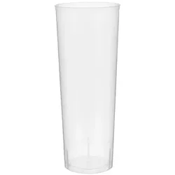 MONOUSO - Becher aus Hartplastik Rohr 300ml PP (500 Stück)