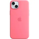 Apple Silikon Case mit MagSafe für iPhone 15 Plus pink