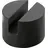 Arebos Gummiauflage Gummi 50 x 35,4 mm schwarz