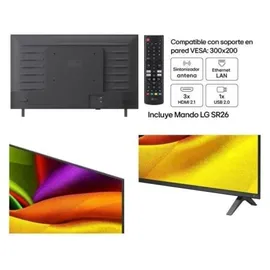 LG 43NU850B6LA 43" NANO 4K UHD AI Smart TV NU85