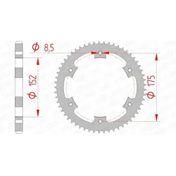 AFAM Standard-Stahlkrone 12207 - 428