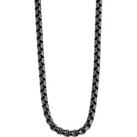 Adelia's Venezianerkette Edelstahl schwarz 80 cm