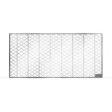 ACO Lichtschachtrost Streckmetall 84 x 40 x 2 cm