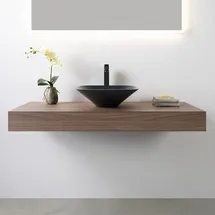 Neoro n50 & rivea Konsolenplatte B: 120 H: 12 cm aus Holz-Werkstoff (HPL), BN0465WL,