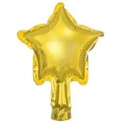 Folienballons Sternenhimmel Gold 12cm