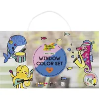 Folia Window Color Set Basic Small 10 St. 300 ml mehrfarbig
