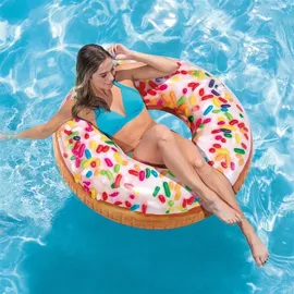 Intex Schwimmreifen Sprinkle Donut Tube, ab 9 Jahre, 114cm