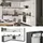 Vicco Winkelküche R-Line L-Form 287 cm Weiß Landhaus/Anthrazit