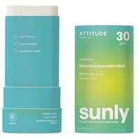 ATTITUDETM Sunly Bâton Solaire Minéral SPF30 Crème Protection 60 g