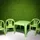 PROGARDEN Kindermonoblock Set limegreen