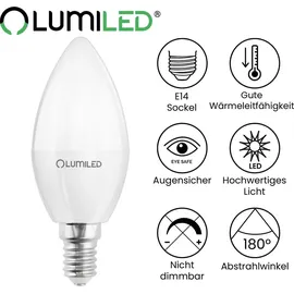 OEM LED-Kerzenlampe B35 10W E14 6500 K 6 St.