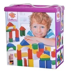 Eichhorn 100 bunte Holzbausteine