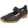 Rieker Damen Geschlossene Ballerinas, Blau 39