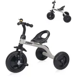 Lorelli Dreirad First, ergonomischer Sitz, EVA-Räder, Sitzposition verstellbar beige