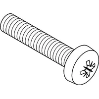 Industrial Quality Supplies ISO 7045 Linsen-Schraube mit Phillips-Kreuzschlitz PH,
