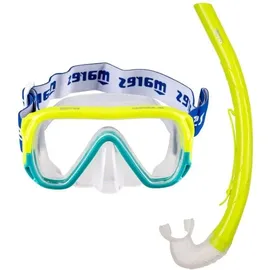 Mares Combo Keewee Jr. - yellow aqua - Kind One Size