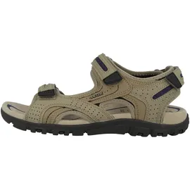 GEOX Uomo Strada Sandalen Sand / Navy 45