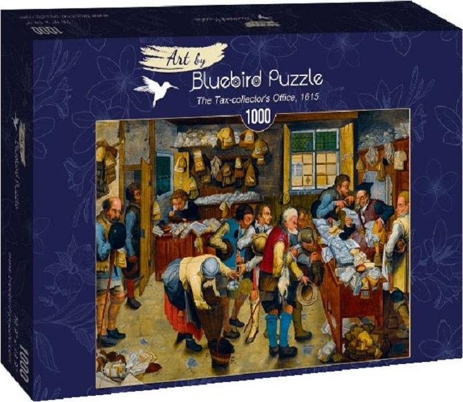 Bluebird 60085 Puzzle 1000 pcs. Museum Series Pieter Brueghel the Younger - The Tax-collector's Offi (1000 Teile)