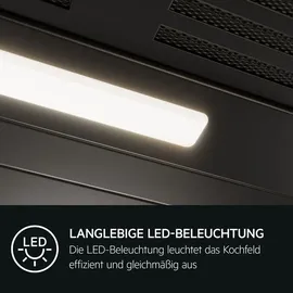 AEG DVE5661HB Kopffreihaube 60 cm Schwarz