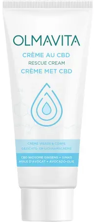 Olmavita Rescue Cream Creme Mit CBD Gesicht Und Körper Tube 100ml