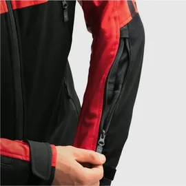 Rebelhorn Slash Softshell Motorradjacke Schwarz/Rot L