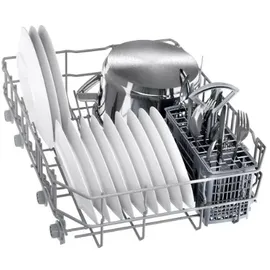 Bosch Serie 2 SPI2IKS10E Einbau-Geschirrspüler (teilintegrierbar, 448 mm breit, Edelstahl)