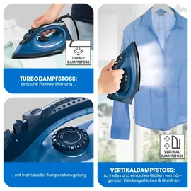 Clean Maxx Dampfbügeleisen 12261 Blau