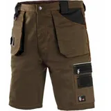 CXS Arbeitsshorts Herren Arbeitshorts braun und schwarz CXS ORION DAVID 58