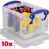 Really Useful Box Aufbewahrungsbox 0.3C Transparent 0.3l (B x H x T) 120 x 65 x 85mm 10St.