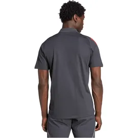 adidas Olympique Lyon Competition Poloshirt 2025/26 Herren JL9469 - carbon/hazy beige M