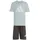 adidas Essentials T-Shirt - Shorts Set LK BL T-SET 160 KD6004 - wonder sage/white 128