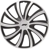 Formula 1 16 Zoll 4 Stück Schwarz/Silber