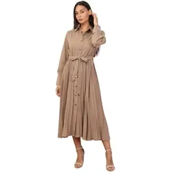 La Modeuse  Kleider 71302_P167547  in Beige, EU XL