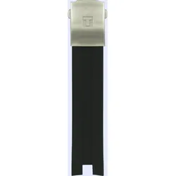 Tissot - Kautschuk Prs 330 Kautschuk, Schwarz, Stahl Schliesse T603032529 - schwarz