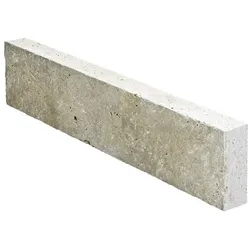 WOHNRAUSCH Randstein »Tosca Cream«, Rasenkante, LxBxH: 100 x 7,5 x 20 cm, Travertin, beige