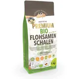 GOLDEN PEANUT Flohsamenschalen Bio 1 kg, 99% Reinheit, Indien, ballaststoffreich, glutenfrei, vegan, Naturprodukt