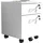 VCM Rollcontainer Beistellcontainer mit zwei Schubladen Maße ca. H. 55 x B. 40 x T. 44 cm Bürocontainer abschließbar - Baula M
